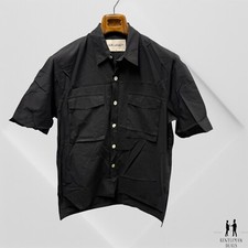 Our Legacy Box shirt button up shirtsleeve Black Colour Medium 48 38US Mens