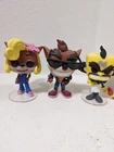 Funko Crash Bandicoot (Biker) #275, Coco #419, Dr. Neo Cortex #276 - No Boxes