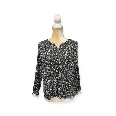 Chemise Madewell Imprimée Fleurs Branch Floral - Taille M - Manches Longues En Coton