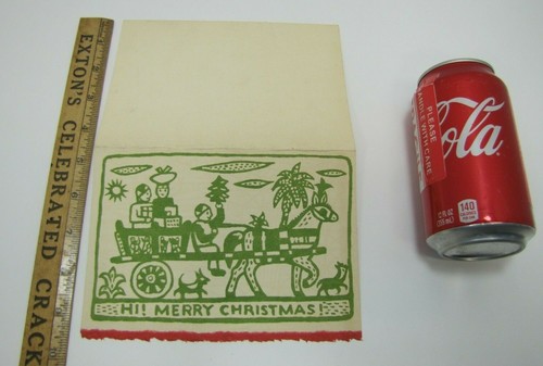 HI! MERRY CHRISTMAS! ETHEL SPEARS (1903-1974) Artwork Greeting Card - Picture 7 of 9