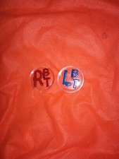 X-ray Markers With Initials BT. Made In USA. 3 Sets