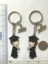 BOY/GIRL GRADUATION KEY CHAIN CHARM 2025 2024 2018 2019 2020 2021 2022 2023