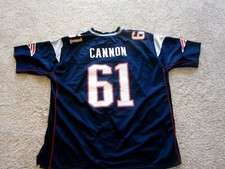 Used NFL Pro Line New England Patriots Marcus Cannon #61 Football Jersey  3XL