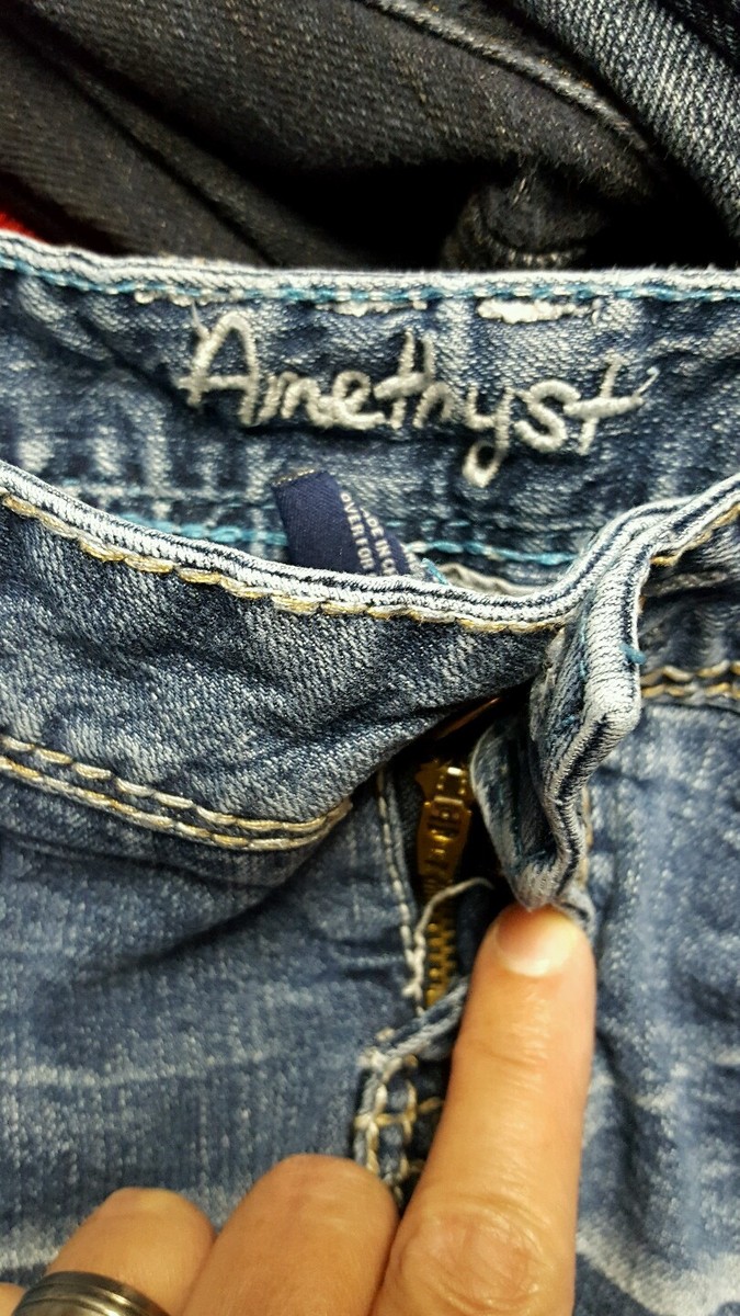 Jean Skinny Améthyste Taille 5 Junior - Bleu Clair (LT) Neuf Avec étiquettes