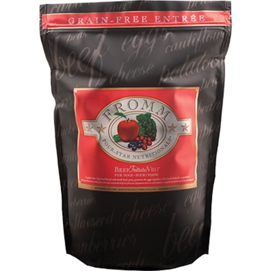 Premium Dry Dog Food  Beef 4lb