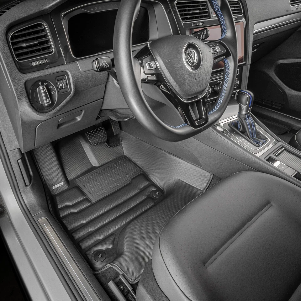 TuxMat Custom Floor Mats for Volkswagen e-Golf - 2015-2020 - Full Set - Image 2 of 4