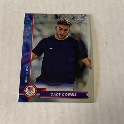 2024 Topps Chrome US Olympic Hopefuls card CADE COWELL 49