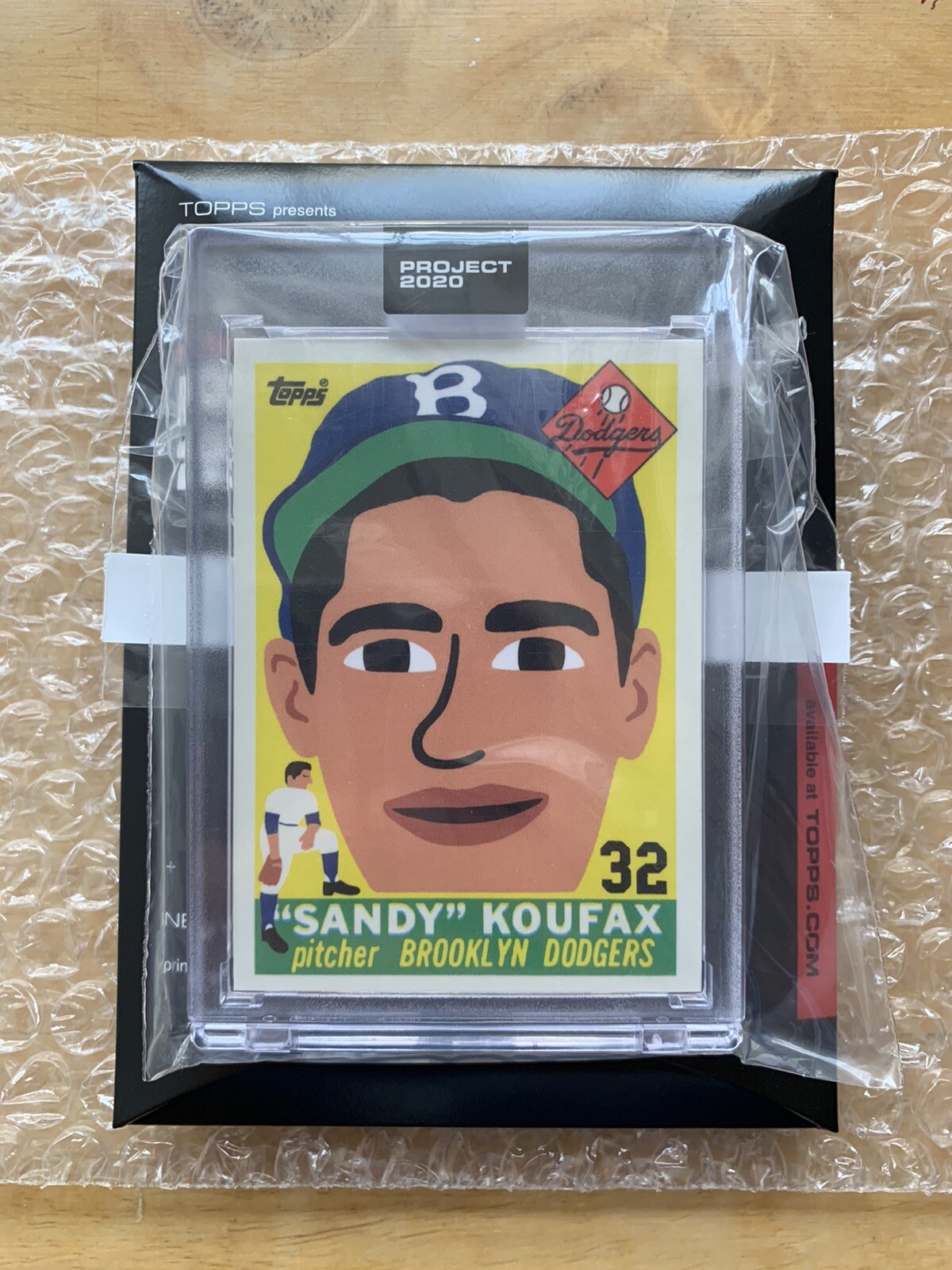Topps PROJECT 2020 Card 162 - 1955 Sandy Koufax by Keith Shore