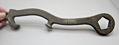 Firefighting Gear, Vintage DESCO Mod. S-SIX Multi Use Wrench/Tool, Good