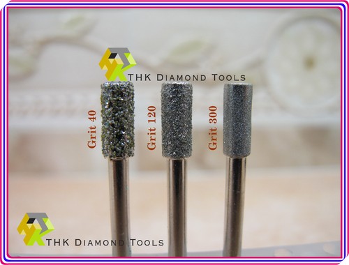 25 pcs THK Diamond coated rotary burr point & cutting cut off wheel blades disc - Picture 2 of 3