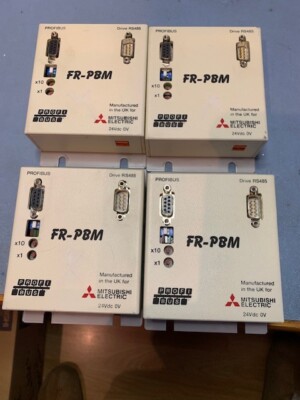 Mitsubishi Electric FR-PBM Profibus to RS485 interface modules, four (4) units.