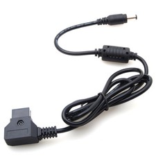 1m D-Tap Male B Type to DC 5.5x2.5mm Power Cable fr Sony Anton V-Mount Battery