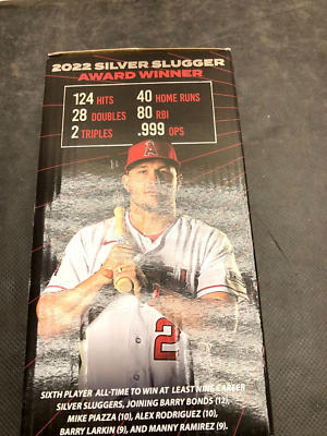 LA Angels Mike Trout Silver Slugger Bobblehead 9/15/23