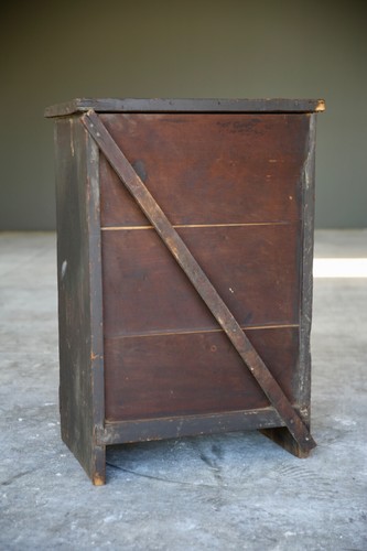 Antique Apothecary typeset Cabinet Letterpress wood drawer vintage jewelry box - Picture 8 of 16