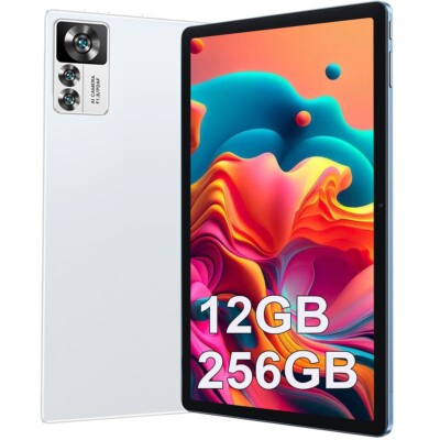 Hot Tablet 12GB RAM+256GB ROM Android 14 Gaming PC Tab 10.1 in 1920X1200 Google