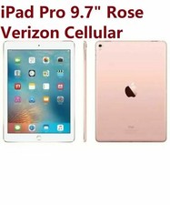 New Apple iPad Pro 9.7inch 32GB Verizon Cellular and WiFi Rose Gold MLYR2LL/A
