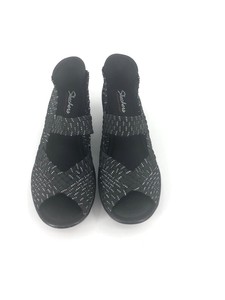 skechers cali women's parallel wedge sandal