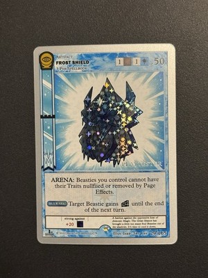 MetaZoo Frost Shield PLAYTESTER 29/165 Reverse Holo Card (x1)