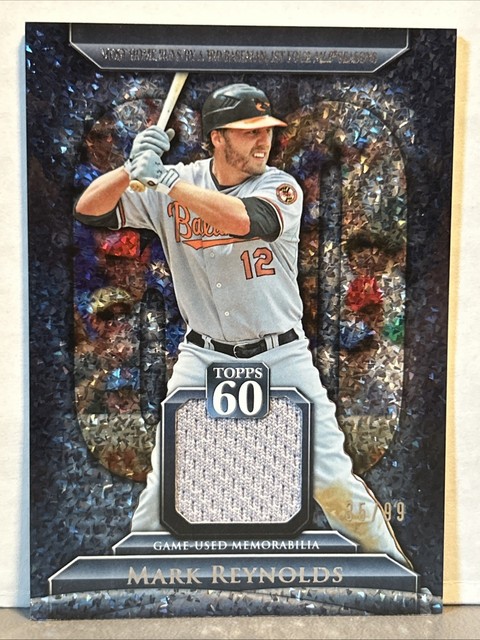 2011 Topps Serie 2 Topps 60 Mark Reynolds Diamond Relic #35/99 T60R-MR