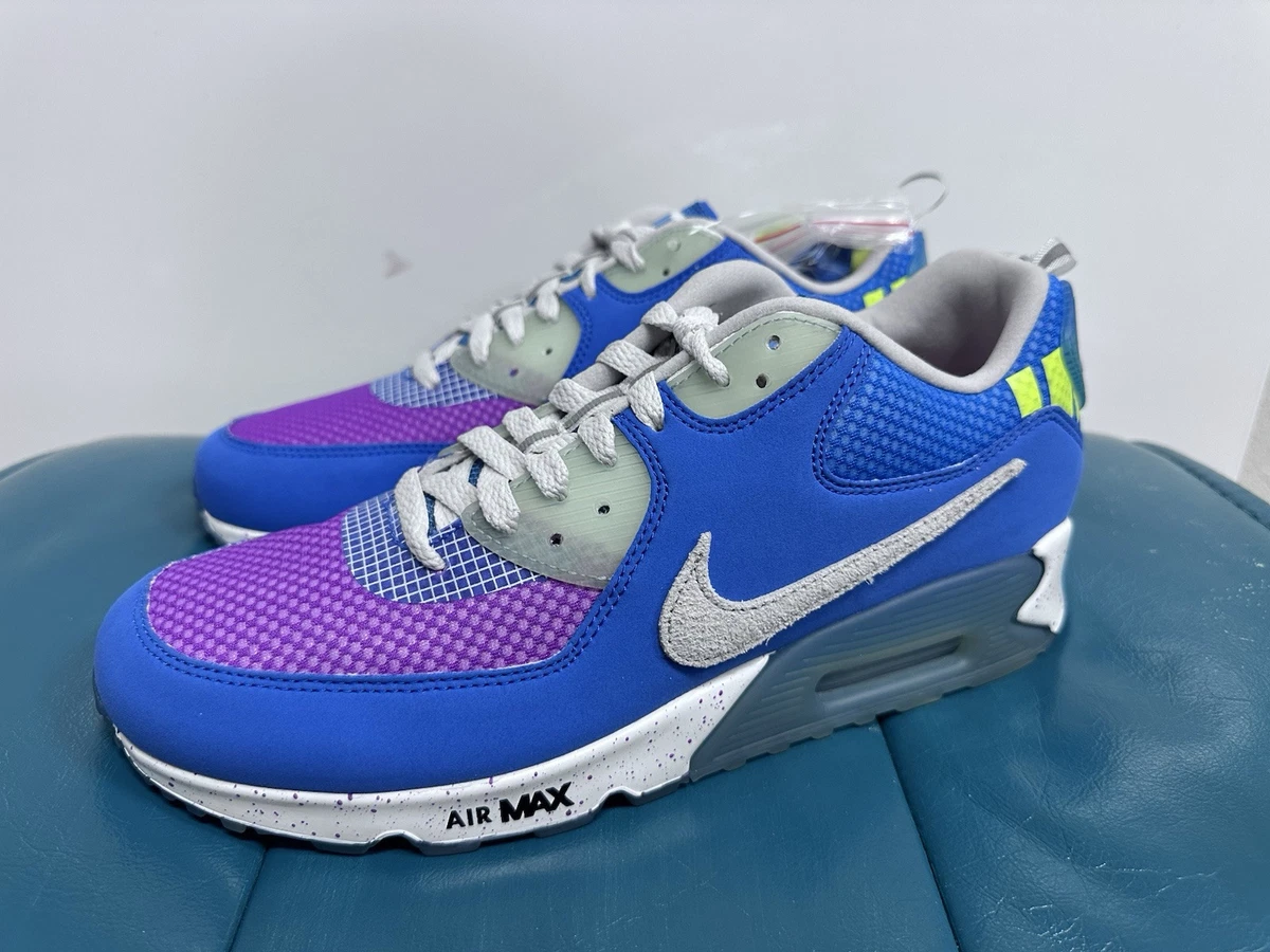 UNDFTD✖︎Air Max90 Blue/Purple Nike Undefeated x Air Max 90 Pacific Blue for Sale | Authenticity