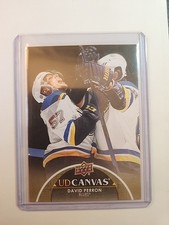 2021-22 Upper Deck Hockey david Perron #C69 UD Canvas ST Louis Blues