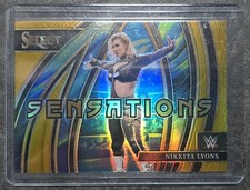 Nikkita Lyons /10 - Sensations Gold - Select 2024 - NXT - WWE - Panini - Diva
