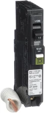 Square D by Schneider Electric Square D - QO115CAFI QO15A Arc Fault Breaker, Bla