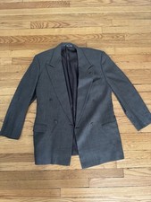 Vintage Mani By Giorgio Armani Double Breasted Blazer 40R