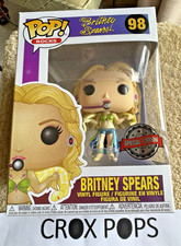 Metallic Britney Spears Slave 4 U SE 98 Funko Pop Vinyl New in Mint Box + P/P