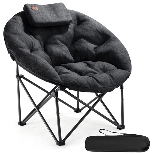 Luxus Moonchair XXL Campingstuhl Faltbar 150KG