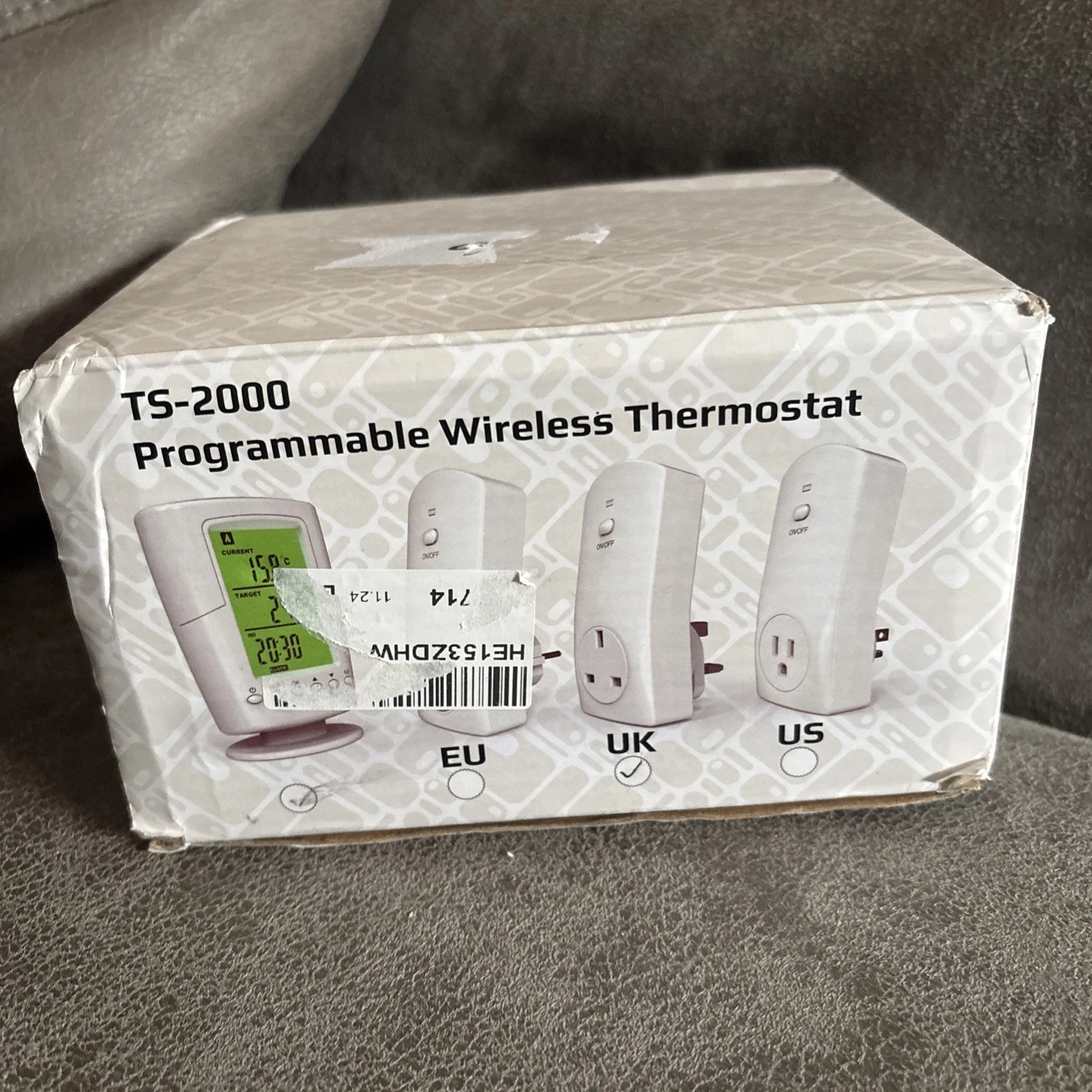 Smart Temperature Control Timer Socket Designed for Heating Appliances TS-2000