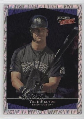 1999 Upper Deck Ultimate Victory Collection 11/100 Todd Helton #41 HOF 7xr