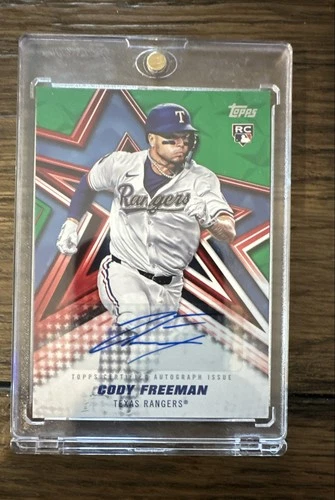 2026 Topps Series 1 Cody Freeman Baseball Stars Autographs (RAW)