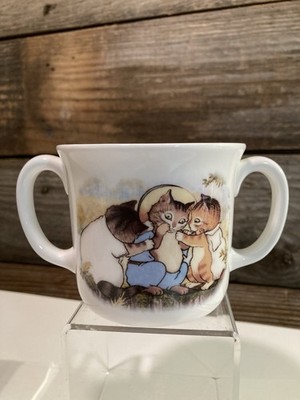 Royal Doulton Beatrix Potter Tom Kitten Two-Handled Childs Mug Porcelain 1997