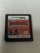 Nintendo DS TouchMaster 3 Authentic Tested & Working NDS Cartridge Only 2009