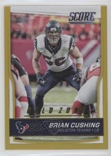 2016 Score Jumbo Gold Zone 87/99 Brian Cushing #135 0a2