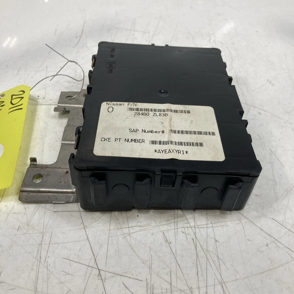 09-11 Nissan Frontier, Xterra, Pathfinder Chasis Carrocería Control BCM 284B0-ZL83B Foto 2 de 4