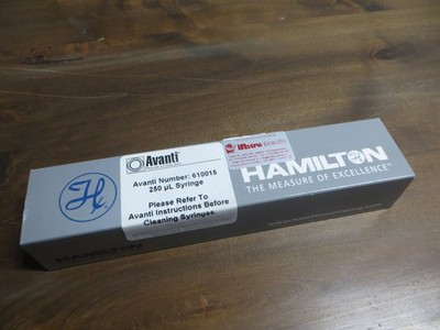 Glas Mikroliter-Spritze - Hamilton Avanti 610015 - 250 µl Syringe - HPLC (2)