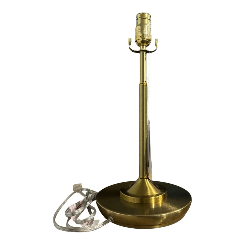 Lámpara de mesa Taren - Lámpara individual latón dorado - Safavieh - Sin pantalla Foto 3 de 4