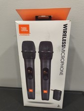 JBL Wireless Two Microphone System with Dual-Channel Receiver - Black
