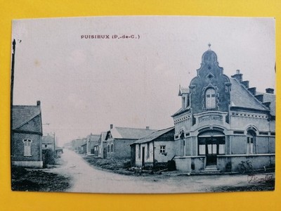 CPA RARE 62 - POINIEUX (kein Calais) ESTAMINET VAQUETTE