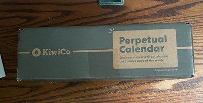 Eureka Crate Build Your Own PERPETUAL CALENDAR new in box KiwiCo STEM