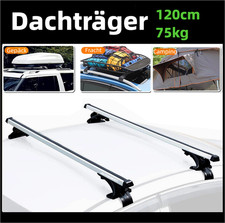 Universal Dachträger Auto 120cm Alu Dachgepäckträger Relingträger Gepäckkorb kfz