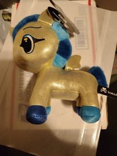Aurora Tokidoki Cleo Gold Egyptian Unicorno 7.5" Plush NWT