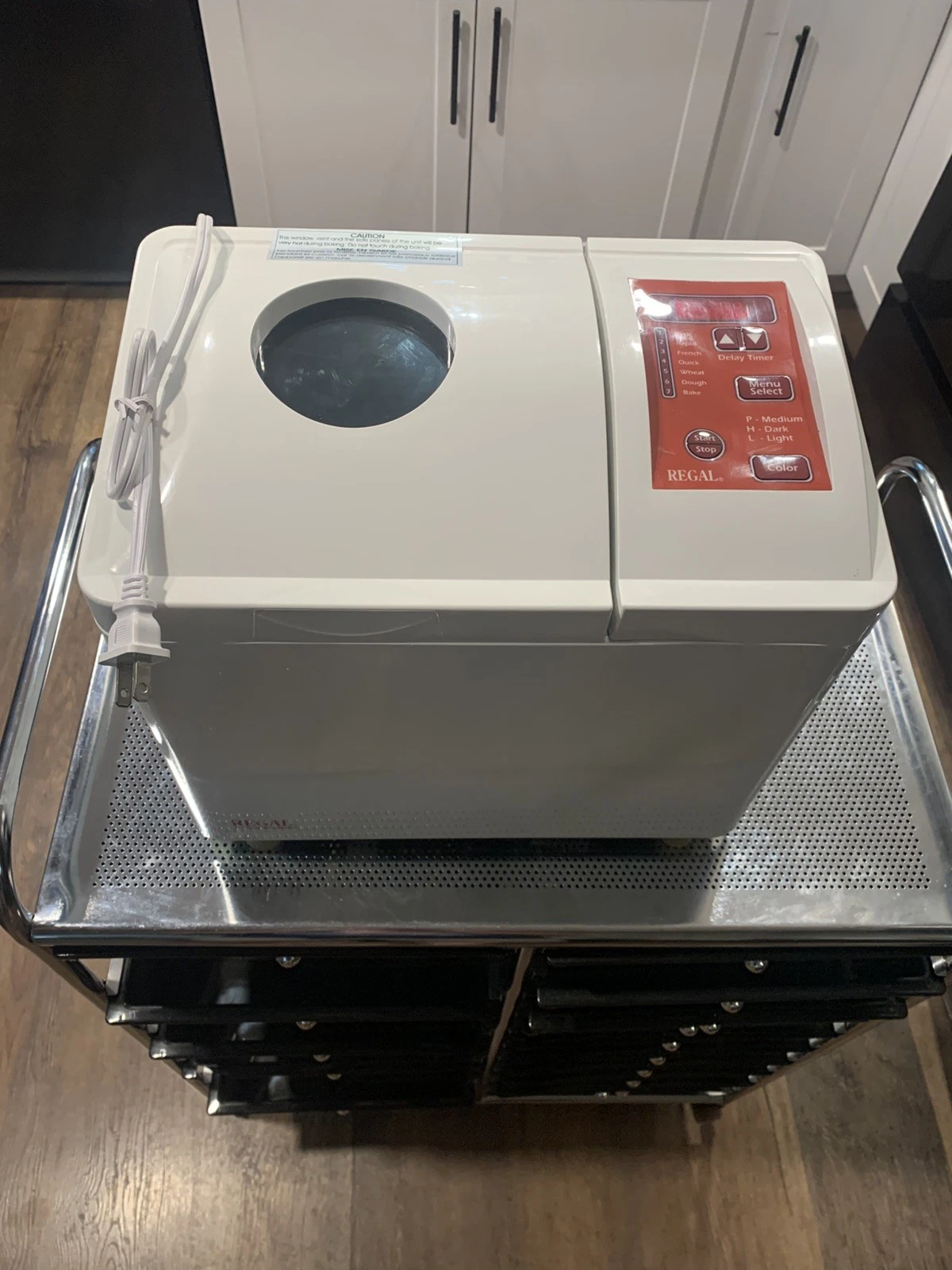 REGAL BREADMAKER AUTOMATIC KITCHEN APPLIANCE LOAF 560 WATTS K6726 ( NO MANUAL )
