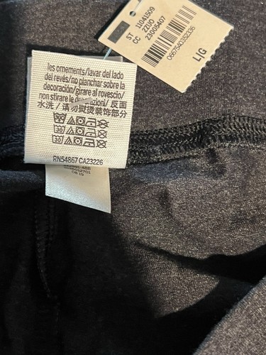 PINK Victoria’s Secret Charcoal Gray Leggings Women’s Size L New with Tags - Picture 6 of 6