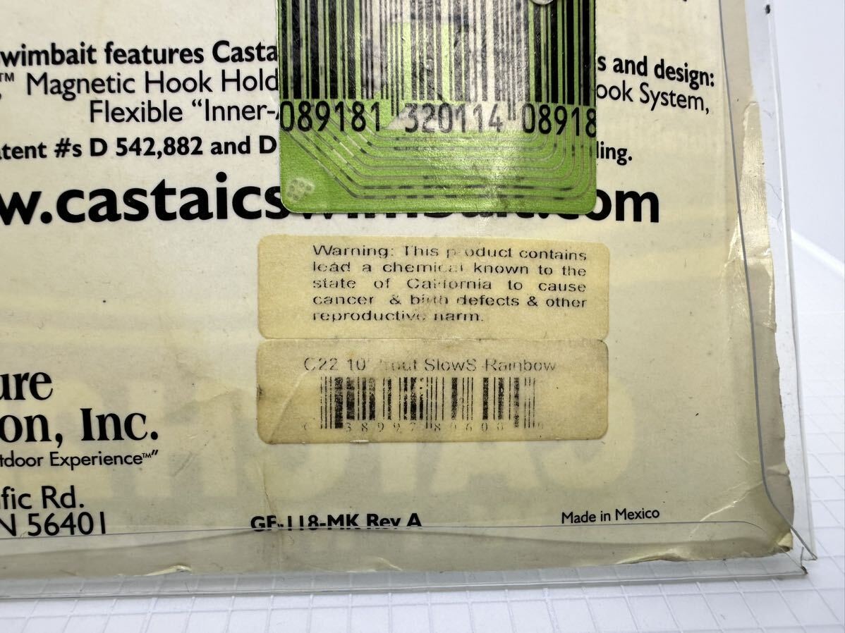 *Brand New* Castaic Catch 22 Swimbait Big Bait SS Real Bait Swim Bait Bass - Image 9