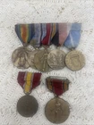 LOT (7) UNITED STATES NAVY MILITARY WW2 MEDALS