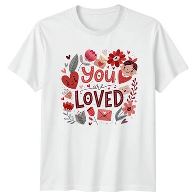 You Are Loved T-Shirt Valentinstag Affirmation Liebe Valentinstag