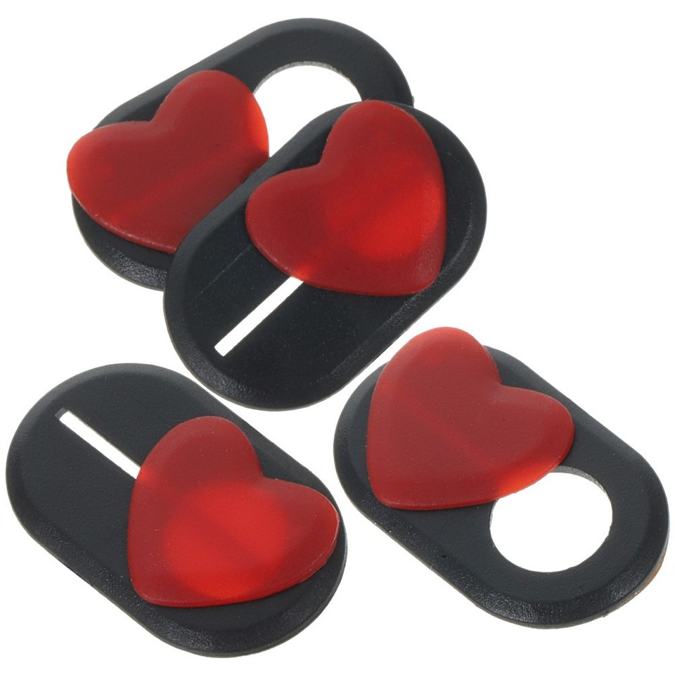 4pcs Webcam Slider Webcam Privacy Lens Protector Pattern Laptop Camera ...